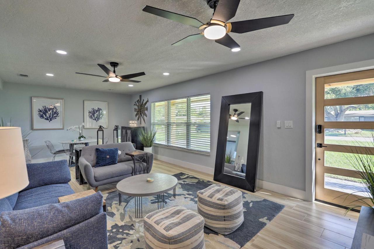 Beach House With Outdoor Kitchen, Walk To Coast Cocoa Beach Buitenkant foto