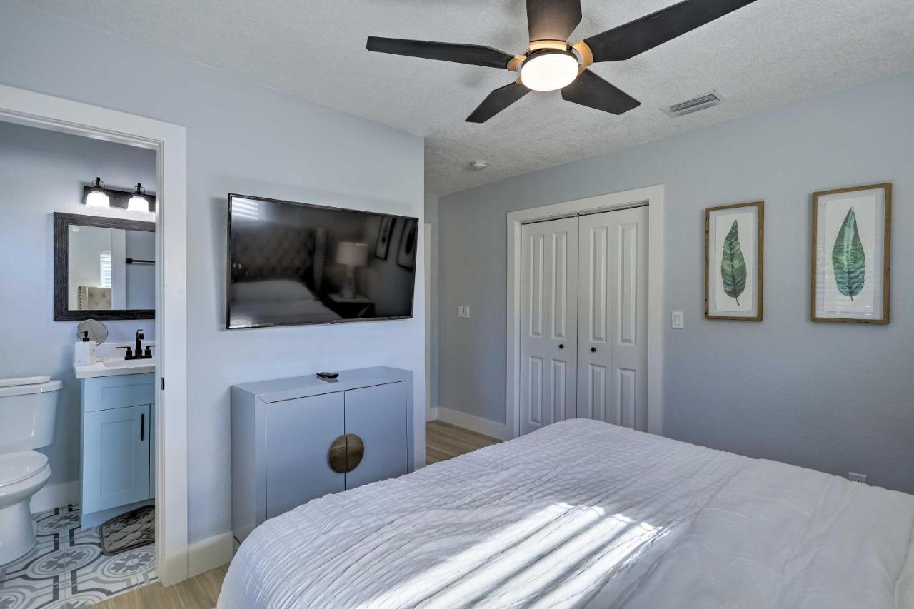 Beach House With Outdoor Kitchen, Walk To Coast Cocoa Beach Buitenkant foto