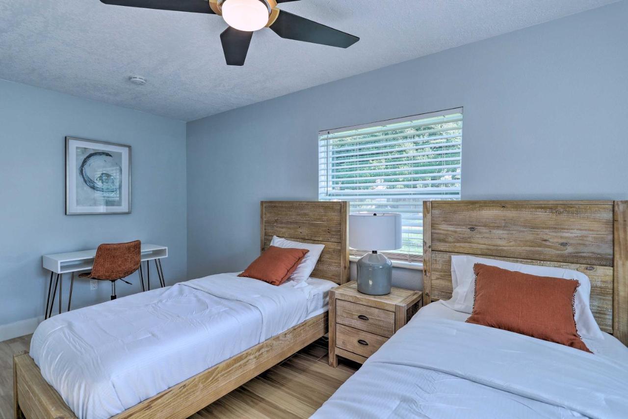 Beach House With Outdoor Kitchen, Walk To Coast Cocoa Beach Buitenkant foto