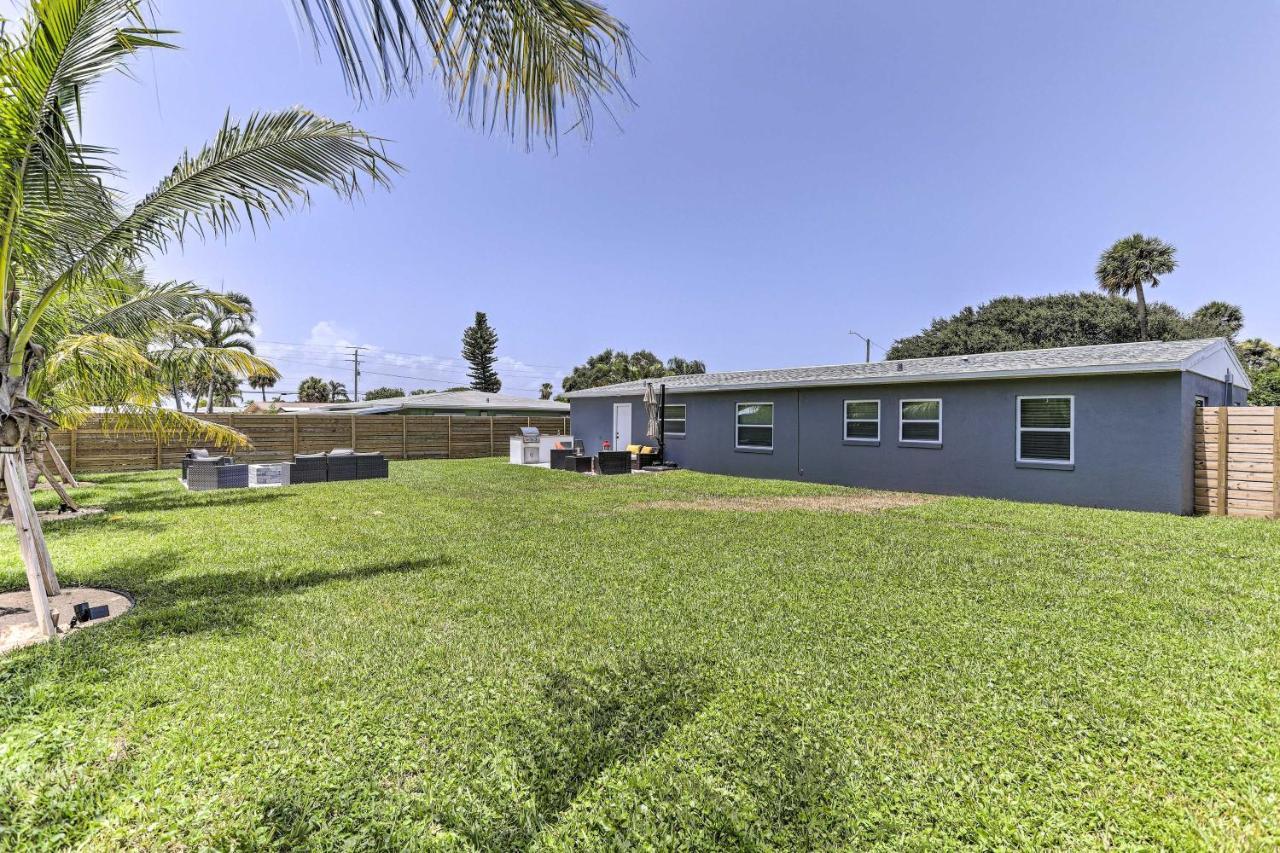 Beach House With Outdoor Kitchen, Walk To Coast Cocoa Beach Buitenkant foto