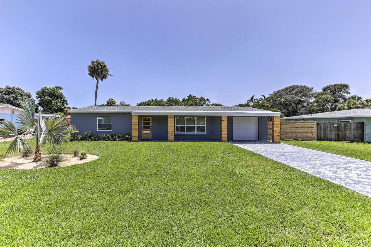 Beach House With Outdoor Kitchen, Walk To Coast Cocoa Beach Buitenkant foto